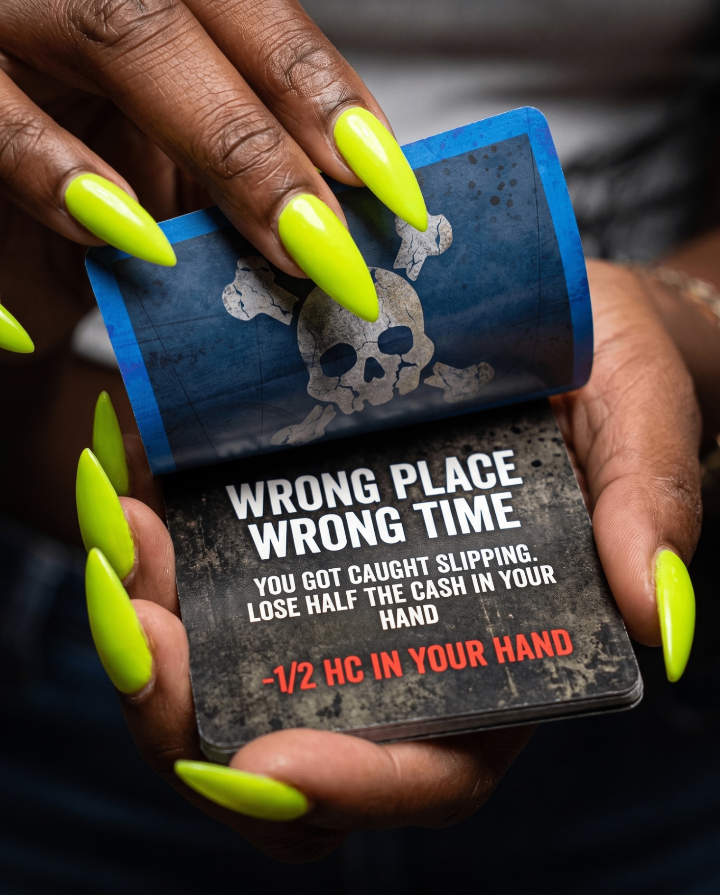 Wrong Place Wrong Time game card