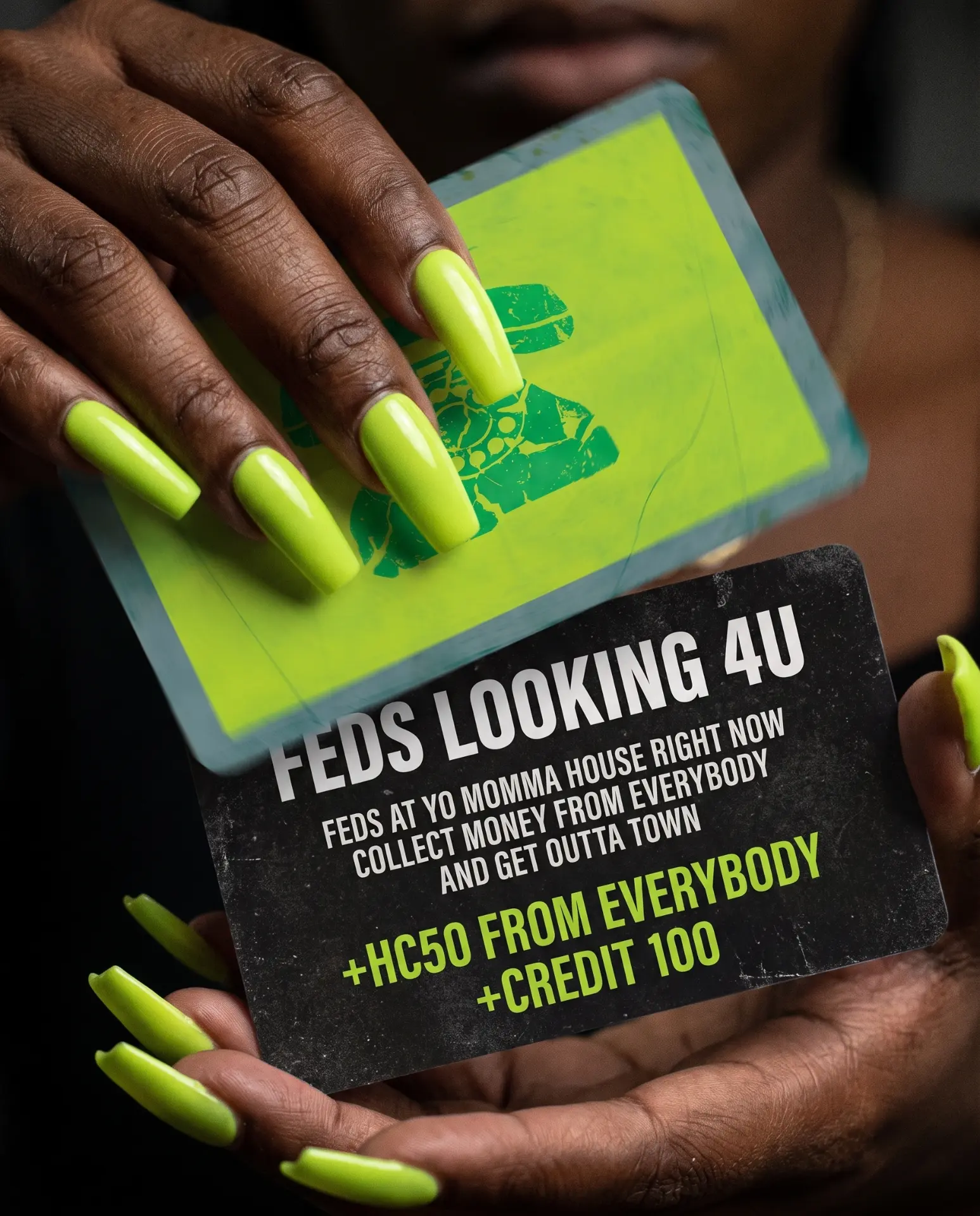Feds Looking 4U game card