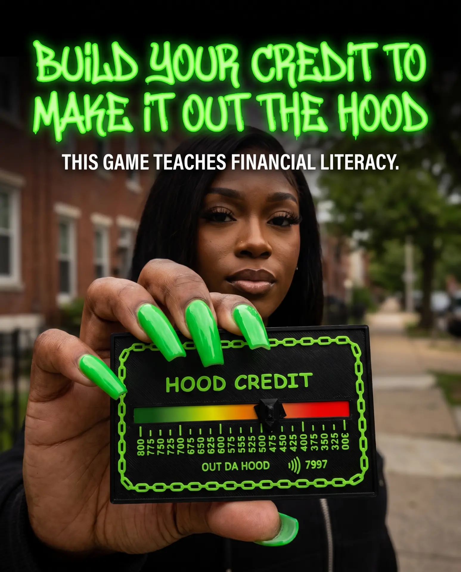 Build your hood credit through financial literacy